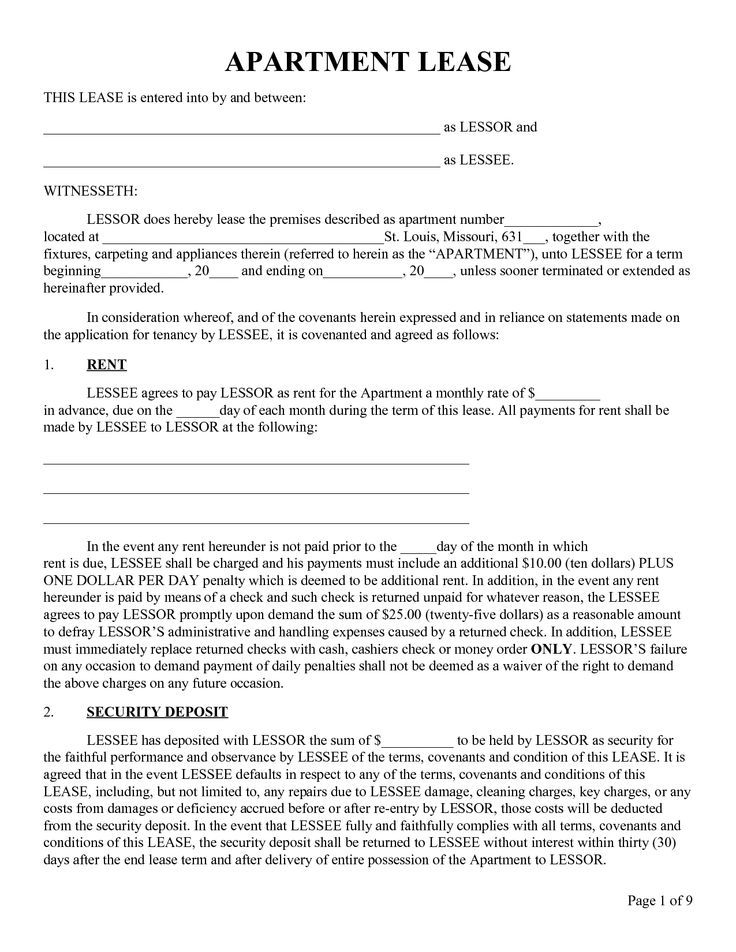 apartment lease agreement template images साठी प्रतिमा परिणाम