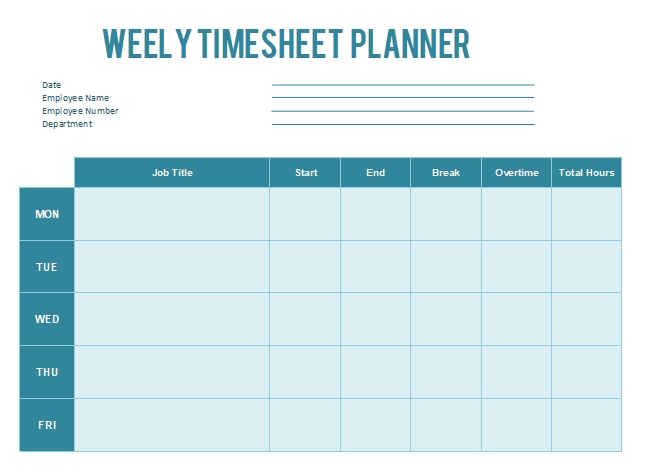 Daily-Timesheet-Template