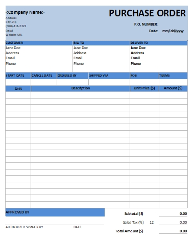 Blank-Purchase-Order-Template