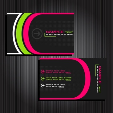 Simple Colorful Business Card Template