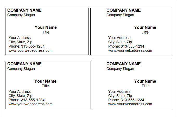 make your own business cards 
