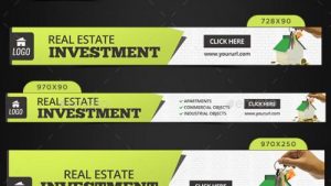 Investment Ad Banner template
