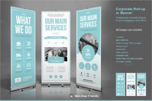 Roll up Banner Template