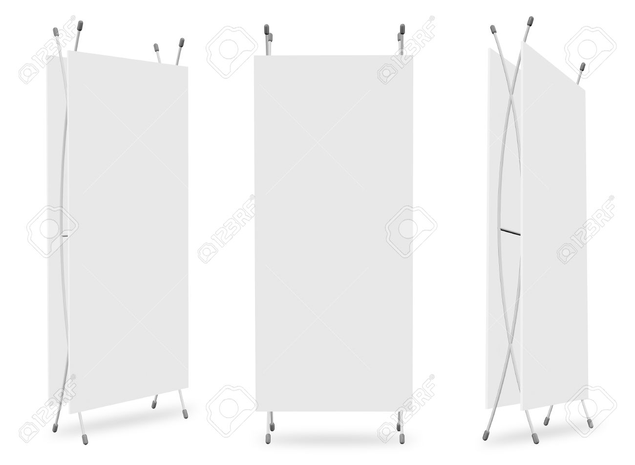 Stand Blank Banner Template