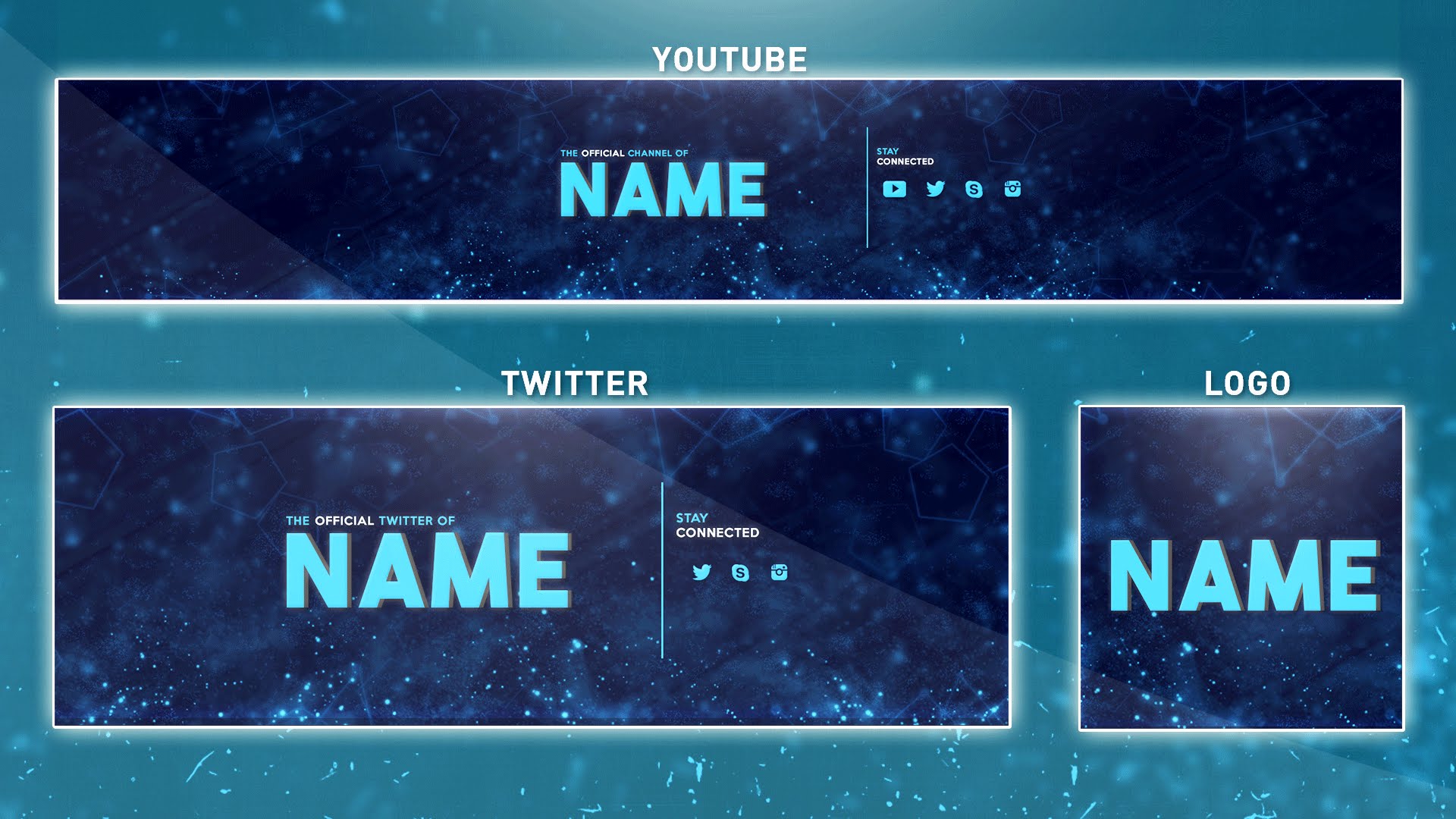 YouTube Banner Template