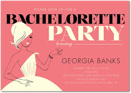 Bachelorette party invitation template