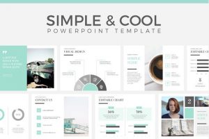 Simple And Cool Powerpoint Template