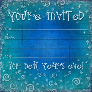 new year invitation template