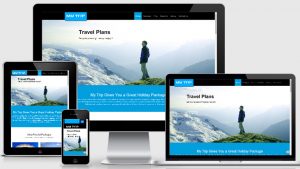 Travel Responsive Website Template