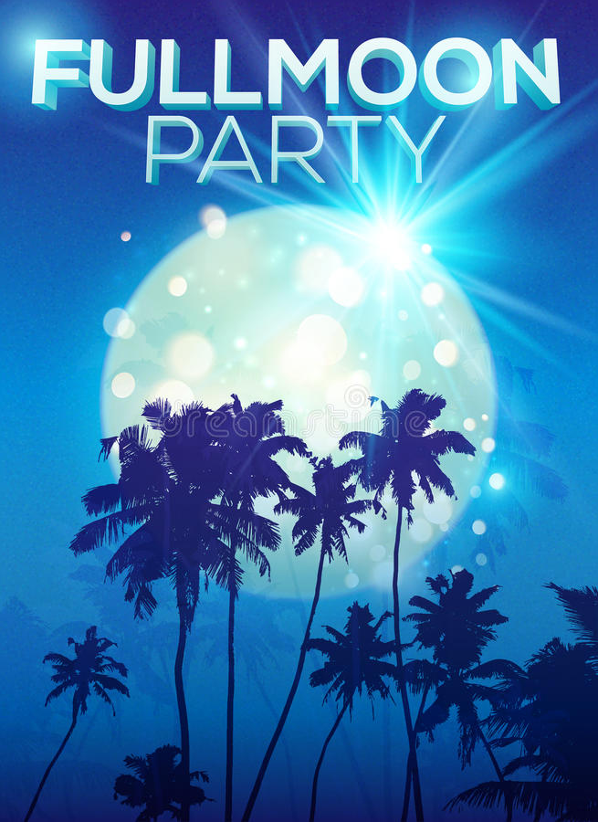 palm party templates