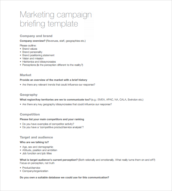 Advertising Campaign Proposal