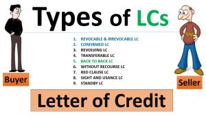 types of letter of credit