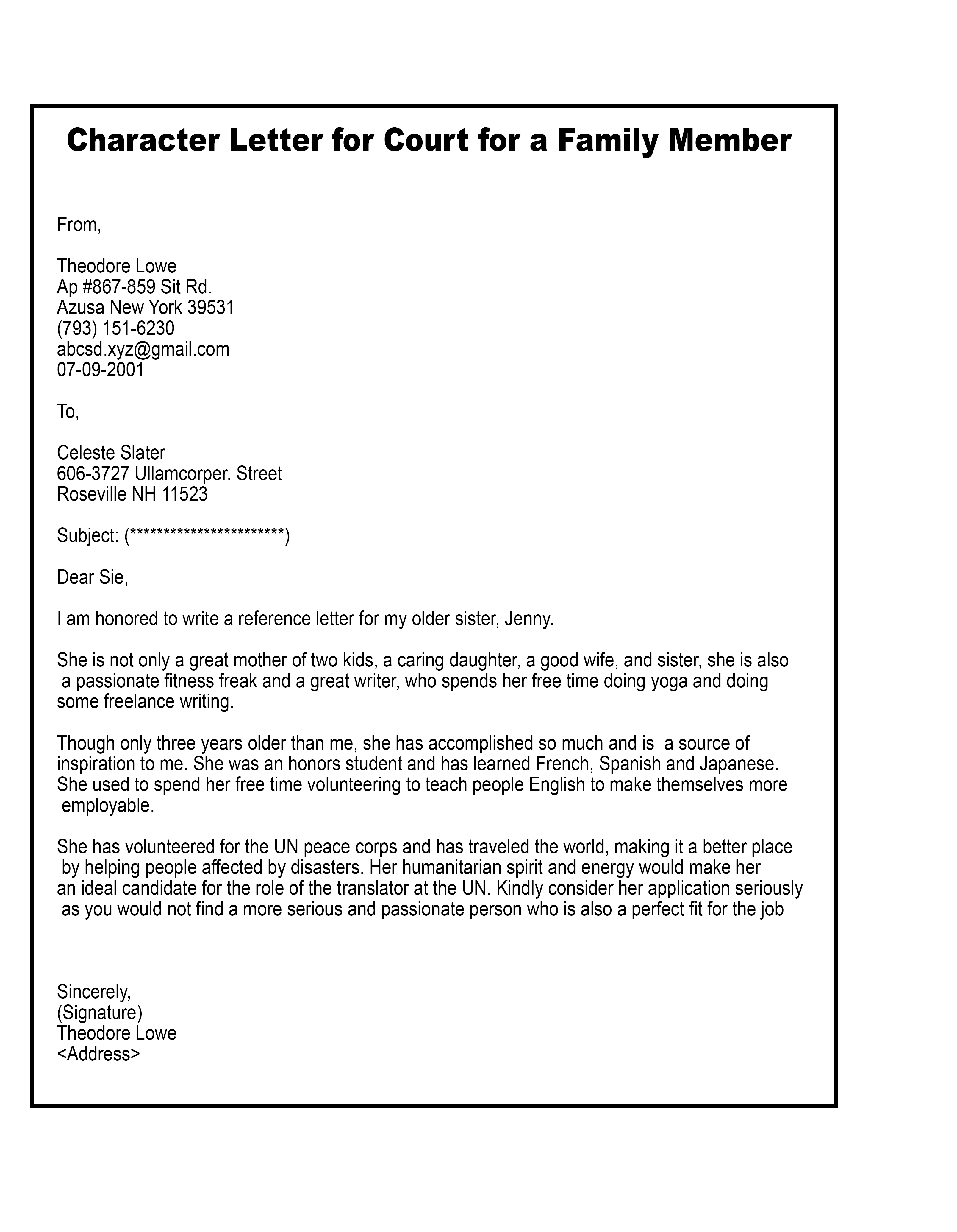 Character Letter for Court for a Family Member (1)