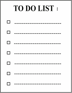 Daily Task List Template For Work