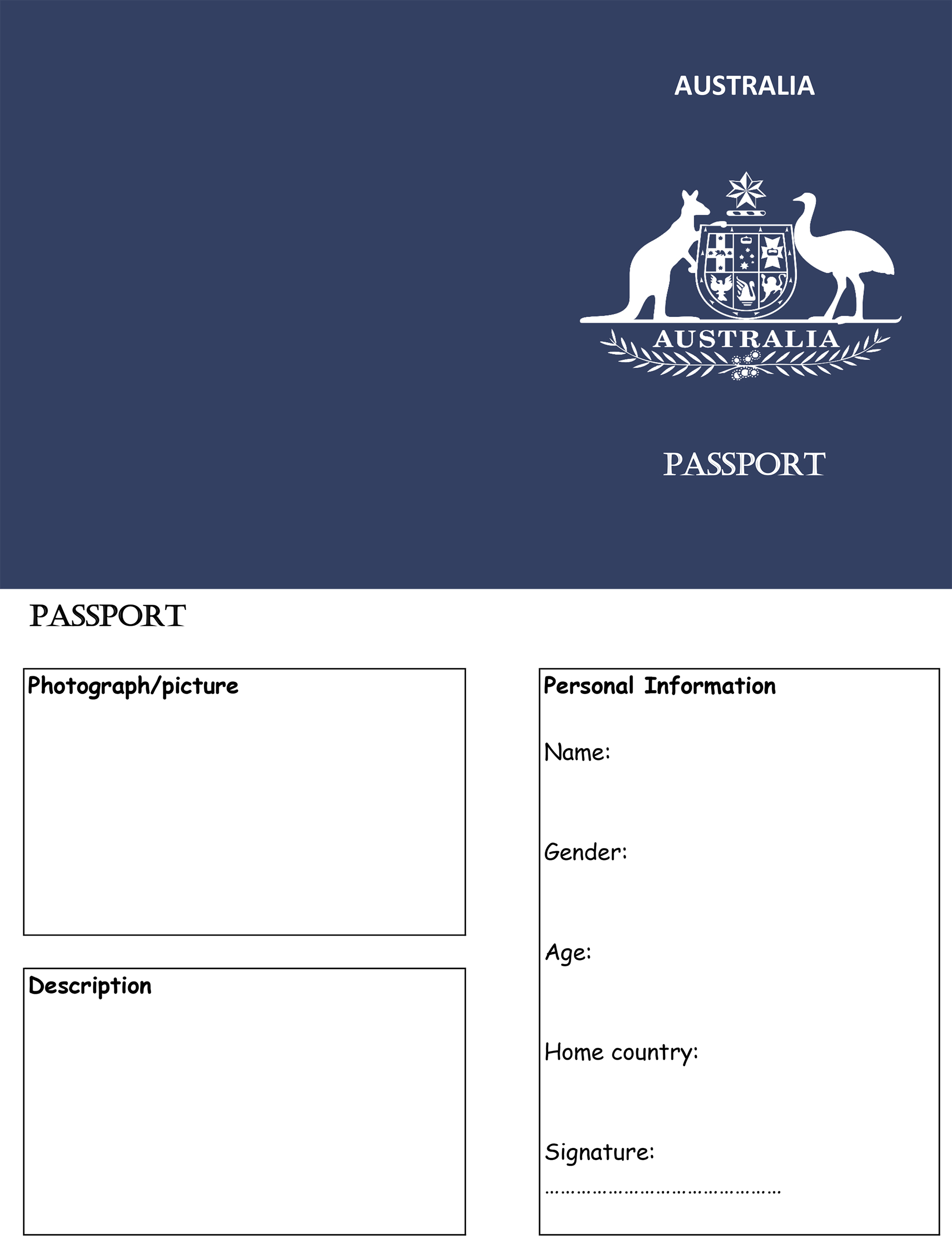 Blank-Australia-Passport-Template-HD