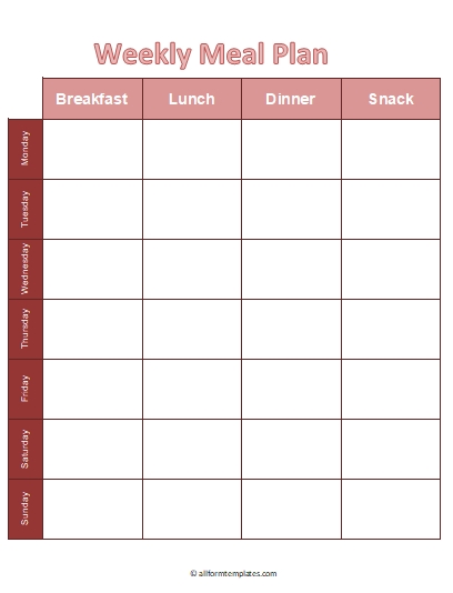 Blank-Monthly-Meal-Planner