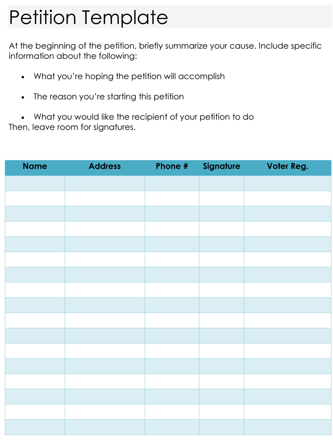 petition template images साठी प्रतिमा परिणाम